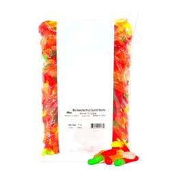 Albanese Candy Mini Assorted Fruit Gummi Worms Gummi Candy, Assorted Flavors: Cherry, Green Apple, Pineapple, Lemon, Orange; Gluten Free Dairy Free Fat Free, 5 Pound (Pack of 1)