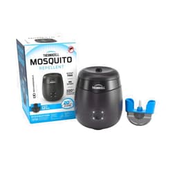 Thermacell Mosquito Repellent E-Series Rechargeable Repeller; Patio Shield 20’ Mosquito Protection Zone; Includes 12-Hr Repellent Refill; No Flame or Scent; Bug Spray and Bug Zapper Alternative