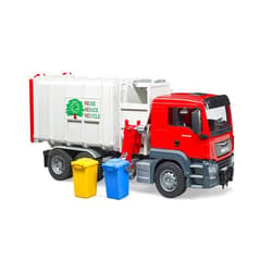 Bruder Man Tgs Side Loading Garbage Truck Vehicles-Toys
