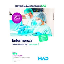 Spanish Edition by 7 EDITORES (Author), JOAQUIN TORRES MORENO (Author), LUIS FERNANDO RODRIGUEZ SUAREZ (Author), Mª JOSE GARCIA BERMEJO (Author), ROCIO CLAVIJO GAMERO (Author), JUAN CARLOS LEON CASTRO (Author), MIGUEL ANGEL ARCAS PATRICIO (Author), DIANA MARIA GALVEZ DOMINGUEZ (Author), MANUEL DELGADO MARIN (Author), CARMEN SILVA GARCIA (Author), MIGUEL A. RICO CORRAL (Author), CLAUDIO BUENO MARISCAL (Author), JAIME BOCETA OSUNA (Author), JOSE CARLOS CARRILLO GONZALEZ (Author), JOSÉ LUIS GARRIDO VELA (Author), MARIA SANTAMARTA MARTINEZ (Author), LUIS SILVA GARCIA (Author), LIDIA MARINA PONCE MARTINEZ (Author), MANUELA JIMÉNEZ CASTILLO (Author), AGUSTIN MIGUEZ BURGOS (Author), RAFAEL SANTIAGO SOUTO FERNÁNDEZ (Author), DOLORES RIBES ANTUÑA (Author), ANTONIO CABALLERO OLIVER (Author), CARMEN ROSA JUNQUERA VELASCO (Author), Ana Rubio Gallo (Author), PABLO MARTINEZ VILA (Author), HERMINIA ANDRADES ROMERO (Author), JUAN MANUEL GIL RAMOS (Author), CABELLOS-NOCQ CAROLINA TESSAINER (Author) & 27 more Enfermero/a del Servicio Andaluz de Salud. Temario específica volumen 3