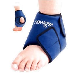 NEWGO Ice Pack for Ankle Sprain, Ankle Ice Pack Wrap Gel Cold Packs for Ankle Swelling, Broken Ankle, Post Ankle Surgery Recovery, Sports Injuries Pain Relief