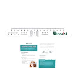 Ultrassist Pupillometers for Measuring Pupillary Distance (PD) with Electronic Instruction Manual, Transparent PD Ruler, Essential Tool for Single PD or Dual PD Measurement