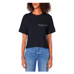 Flashcat Sarcastic Introvert Personality Gifts Funny AntiSocial Club Introvert Gift Sarcastic Anti-Social Women's Crop Top