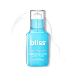 Bliss Drench & Quench Hyaluronic Acid Serum with Amino Acids | Multi-Layer Moisture & Plumping | Lightweight Water-Based Formula | For All Skin Types | Clean, Vegan, Cruelty-Free | 1 Fl Oz