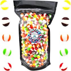 Mighty Merchandise Freeze Dried Skittles - 1 lb Resealable Bag - Original Freeze Dry Candy - Bulk Cosmic Crunchy Rainbow Flavors - Shipped In A Box For Extra Protection