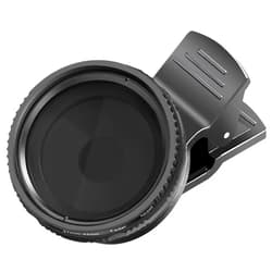 NEEWER 37mm Clip On ND2-ND400 Phone Lens ND Filter Kit: Adjustable Neutral Density Filter with Phone Clip Compatible with iPhone 14/14Pro/14Pro Max Samsung Android Smartphones iPad and More