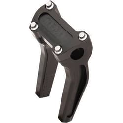 Thrashin Supply Co TSC-6525-1 Pullback Handlebar Riser Kit without Gauge Cutout - 6-1/2in. - Anodized Black