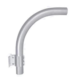 Earthtronics 11230 - Gray Mounting Arm for Yard Light Fixtures (Arm Mount for S-DFN2OG)