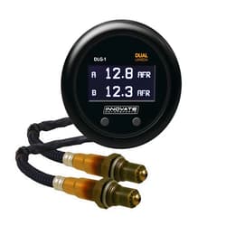Innovate Motorsports 3891 38910 DLG-1 Dual Wideband Air/Fuel Ratio Gauge Kit