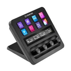 Elgato USB-C Stream Deck +, Audio Mixer, Production Console and Studio Controller for Content Creators, Streaming, Gaming, with Customizable Touch Strip dials and LCD Keys, Works with Mac and PC