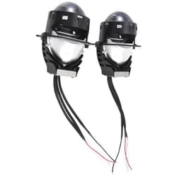 SYDKTWKM KY20H0004 12V Dual Lamp Cup Far and Near Light LED Twin Lens Motorcycle Automobile General Purpose