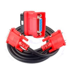 Dixell Main OBD2 EOBD Test Connector Cable For Autel MaxiDAS DS708 Diagnostic Scanner Tool + 16Pin Adapter Connector