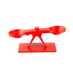 hand2mind Student Balance, Plastic Fulcrum Scale to Teach Mass & Measurement, Basic Economical Balance Scale for Kids