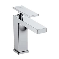 hansgrohe Tecturis E Modern 1-Handle 1-Hole 6-inch Tall Bathroom Sink Faucet in Chrome, 73014001
