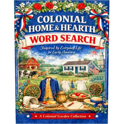 Gilded Petal Press Colonial home and Hearth Word Search: A Cozy Colonial America Word Search Puzzle Book Celebrating Early American Home Life, Crafts, Tools, and Traditions (A Colonial Garden Collection)