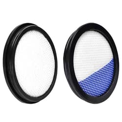 Fette Filter - Replacement Filters Compatible with Eureka RapidClean Pro Cordless Stick Vacuum Cleaner NEC180 NEC185 NEC186 NEC190 - Pack of 2