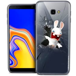 Case ink Ultra Slim Case for 6 Inch Samsung Galaxy J4 Plus - Raving Rabbids Breaking Glass