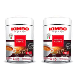 Kimbo Napoletano Ground Coffee 2 Cans X 8.8oz/250g