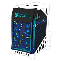 Zuca Nexus Black Triangles Print Sport Insert Bag (Frames Sold Separately) 1830