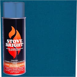 Woodeze Stove Bright High Temp Paint - Metallic Blue