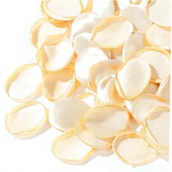 CNYMANY 200pcs Rose Petals, Silk Champagne Gold Flower Petals for Wedding Flower Girl Basket Champagne Rose Petals Bulk for Aisle Table Centerpieces Bridal Shower Decorations Proposal Party