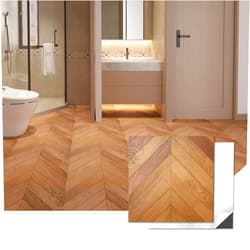 Art3d 30-Pack Herringbone Peel and Stick Vinyl Floor Tiles, 12