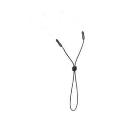 Chums 3 MM Universal Fit Retainer - Patented Tips Work with Most Eyewear - Unisex Sunglasses & Glasses Keeper - Adjustable Fit, Nylon Rope & Made in USA (3 MM, Black/Dark Gray/Light Gray)