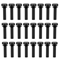 Blutoget 24 Pack WB02X24790 Grate Rubber Feet by Blutoget -Fit for GE Gas Stove Top Range Grate Foot Rubber Pads-Grate Foot Replaces 4455270, AP5989801, PS11729077, EAP11729077 GE Stove Rubber Grate Feet