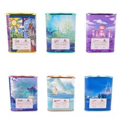 Toynk Disney Princess Home Collection 10.5oz Tea Tin Candle Set of 6