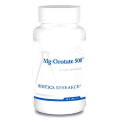 Biotics Research Mg Orotate 500 Magnesium Orotate Form, Cardiovascular Support, Heart Health, Overall Relaxation Response, Improves Sleep and Muscle Relaxation. 90 Capsules