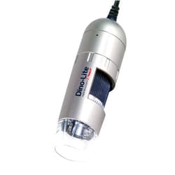 Dino-Lite USB Digital Microscope AM3111-0.3MP, 20x - 50x, 200x Optical Magnification, 8 LEDs, Windows/Mac Software Included