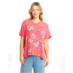 Jess & Jane Mineral Washed Gauze Top - M92