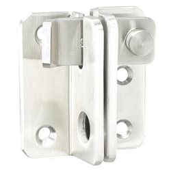 Alise Flip Latch,Gate Latches Safety Door Lock Catch for Barn Cabinet Pet Cage Wood Fence Bathroom Garage Window,SUS304 Stainless Steel Gate Hardware Locks,Brushed Nickel MS3006R-304-LS