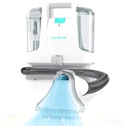 HAUSHOF Portable Carpet Spot and Upholstery Cleaner, Lightweight Handheld Deep Cleaner Machine for Pet Stains, Sofa, Rug, Mattress, Car Seat and Curtain, White & Light Grey