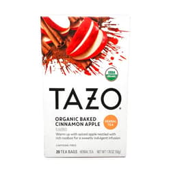 Tazo Organic Baked Cinnamon Apple Tea, 20 ct