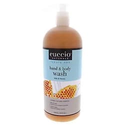 Cuccio Milk and Honey Hand and Body Wash, 32 Ounce