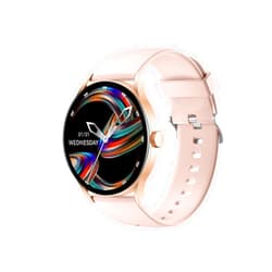 CXK Smart Watch Heart Rate Monitor, Waterproof, with Heart Rate & Sleep Monitor, IP68 Waterproof Fitness Tracker for Women Men (Pink)