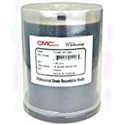 Taiyo Yuden 100 CMC Pro 8X DVD-R 4.7GB Silver Inkjet Printable