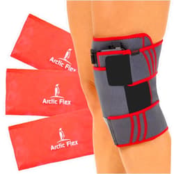 Vive Heated Knee Brace - Heating Pad for Pain Relief - Warm Therapy for Arthritis - Hot Wraps for Women and Men