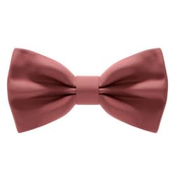 Bow Tie House Satin Classic Pre-Tied Bow Tie Formal Solid Tuxedo for Adults & Children
