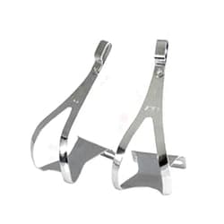 MKS TOECLIP MKS STEEL LARGE CHROME
