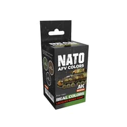 AK Interactive AK Real Colors Set RCS131 NATO AFV Colors (3x17ml)