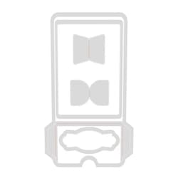 Sizzix Thinlits Set 5PK Library Pocket ATC Card & Tabs by Eileen Hull | 666151 | Metal Cutting Die for Cardmaking, Scrapbooking, Papercraft and More, One Size, White