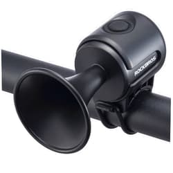 ROCKBROS Electric Bike Horn 120dB Adults Kids Bike Horn Alarm IPX4 Waterproof Electronic Bicycle Horns for Handlebars Ebike Scooter Horn