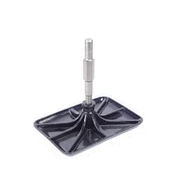DNYSYSJ Rammer Plate Hammer Compactor Plate Manganese Steel Tamper Snoring Plate Table for Paving Stones