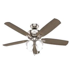 Hunter Fan Company 53216 Amberlin Indoor Ceiling Fan with LED Light and Pull Chain Control, 52