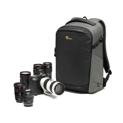 Lowepro Flipside BP 400 AW III Mirrorless and DSLR Camera Backpack - Dark Grey - with Rear Access - with Side Access - with Adjustable Dividers - for Mirrorless Like Sony α7 - LP37353-PWW