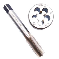 Yodaoke HSS M14 x 1.5mm Tap and M14 x 1.5mm Die Metric Thread Left Hand