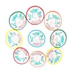 Novedades Cari Pack of 12/24 Mini Mexican Sombrero Hats - Mexican Fiesta Decorations and Cinco de Mayo Tabletop Party Supply
