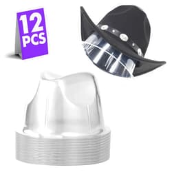 Meisitai 12 Pcs Hat Shaper For Caps Plastic Hat Display Stand For Multiple Hats With Shaping Inserts And Tabletop Cap Holder - Perfect For Beanies, Fedora Hats Bucket Hats Forms, Blocks, Heads Reshaper Moldes
